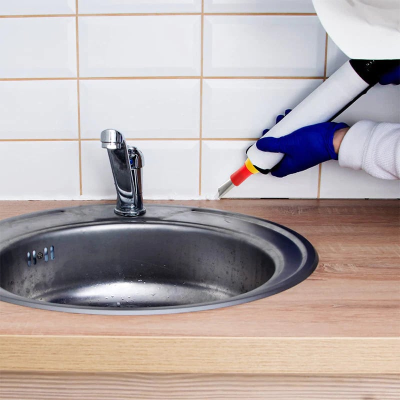 A set of one-piece stainless steel nozzles